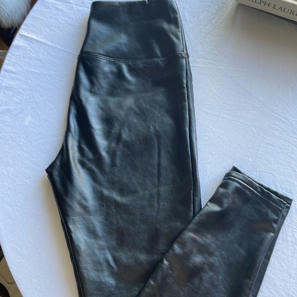 Vegan Leather Leggings